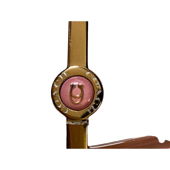 Coach HC8320 Rose Tortoise Gradient Eyeglasses Frames 56505M Used Womens - Picture 7 of 16